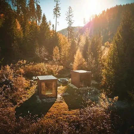 Skandinavske Domceky-lesna Sauna A Spišské Bystré