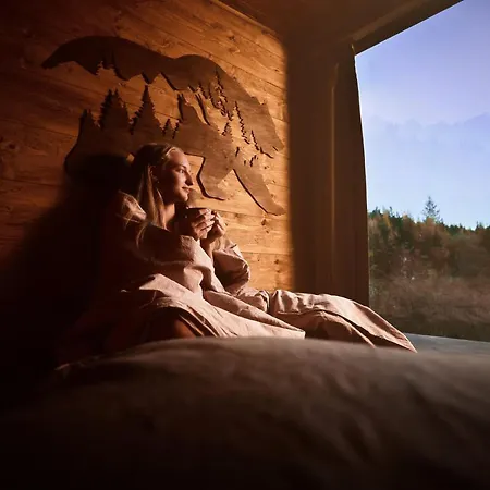 Skandinavske Domceky-lesna Sauna A