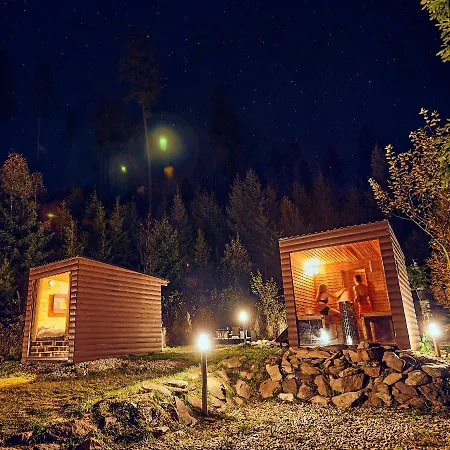 Skandinavske Domceky-lesna Sauna A Alpehytte *